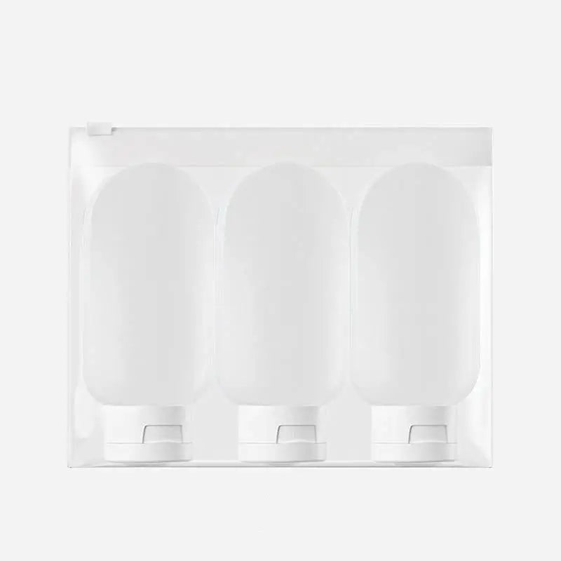 3-Pack 60ml Silicone Travel Squeeze Bottles | Leak-Proof Travel Squeeze Bottles QXL A10
