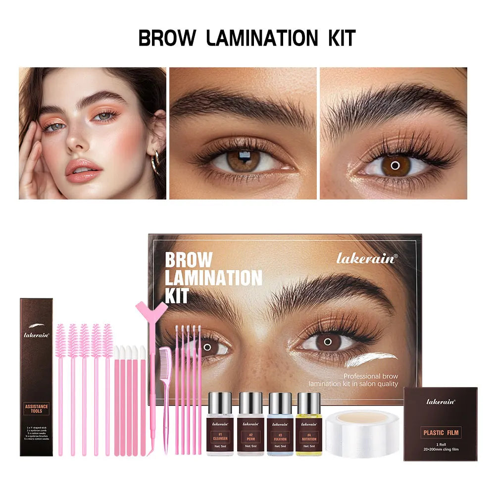Brow Lamination Kit – Lift, Thicken & Shape Eyebrows Brow Lamination Kit QXL