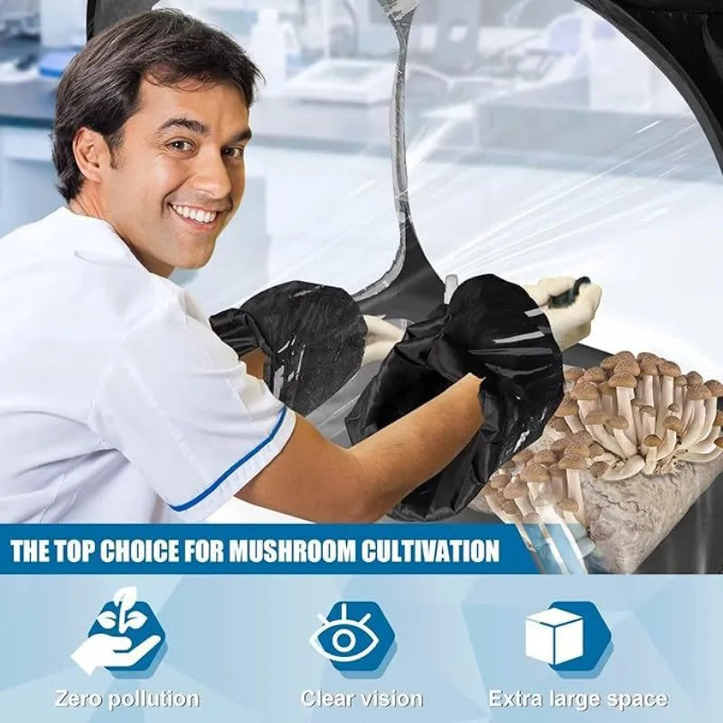 Still Air Box Mushroom Cultivation Tent 38x20x25" | Clean Workspace Mushroom Grow Tent QXL