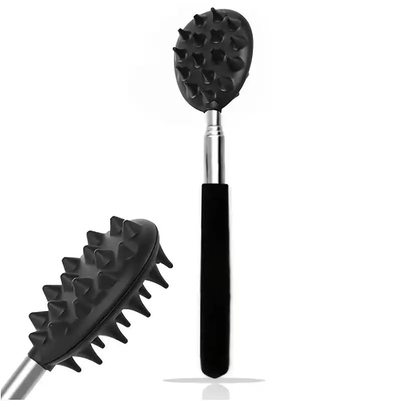 Extendable Cactus Back Scratcher | Retractable, Dual Spikes Back Scratcher QXL