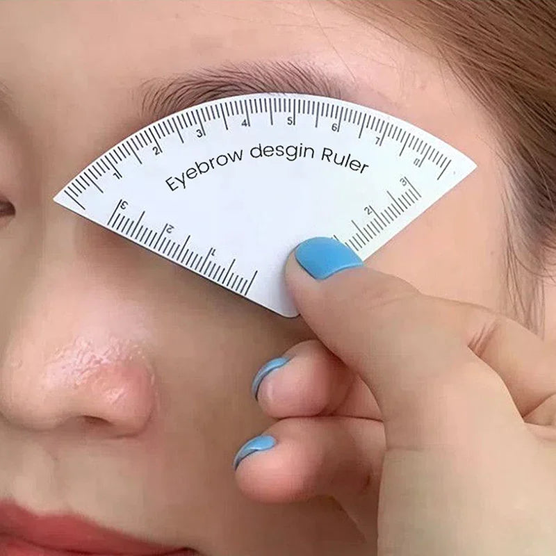 Eyebrow Mapping Ruler & Microblading Stencil Tool | 1–3 Pcs Eyebrow Stencil Tool QXL