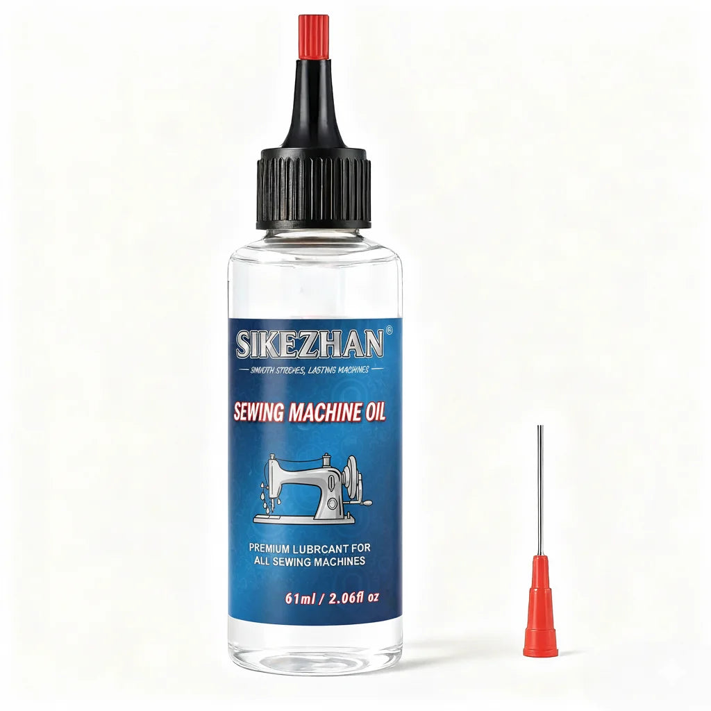 SIKEZHAN Sewing Machine Oil | Precision Needle Lubricant 61ml Machine Lubricant Oil QXL 1pcs
