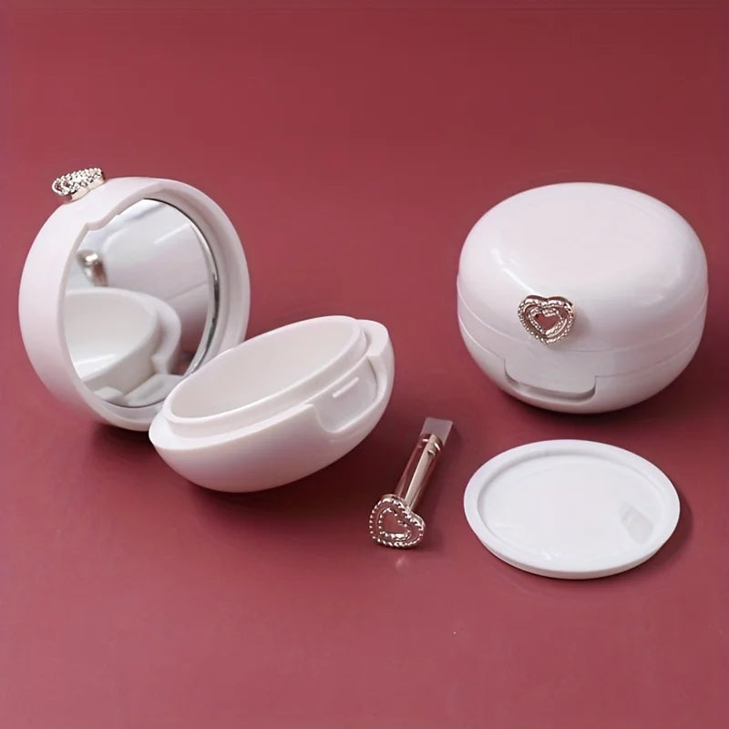 Lip Balm Container with Mirror & Applicator | 20g Lip Balm Container QXL