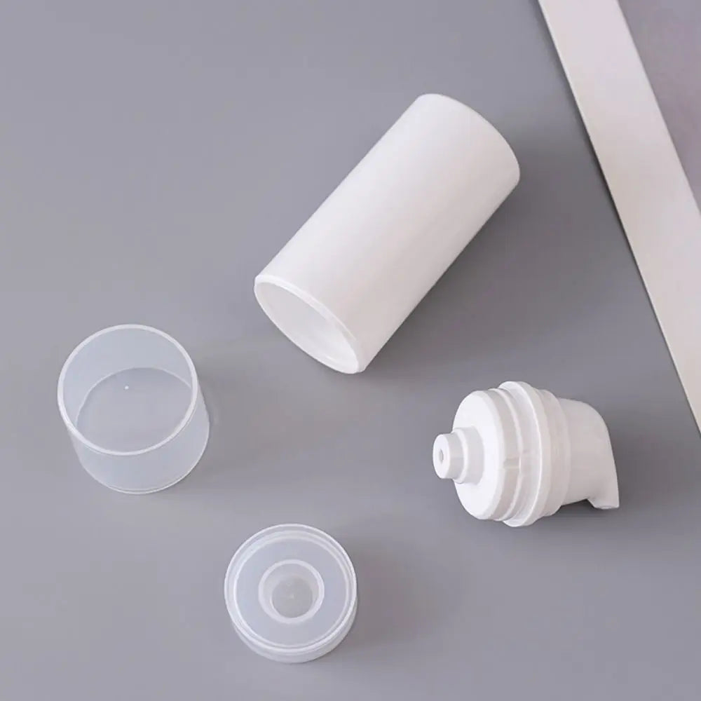 White Airless Pump Bottle | Empty Lotion & Cream Container Airless Pump Bottle QXL