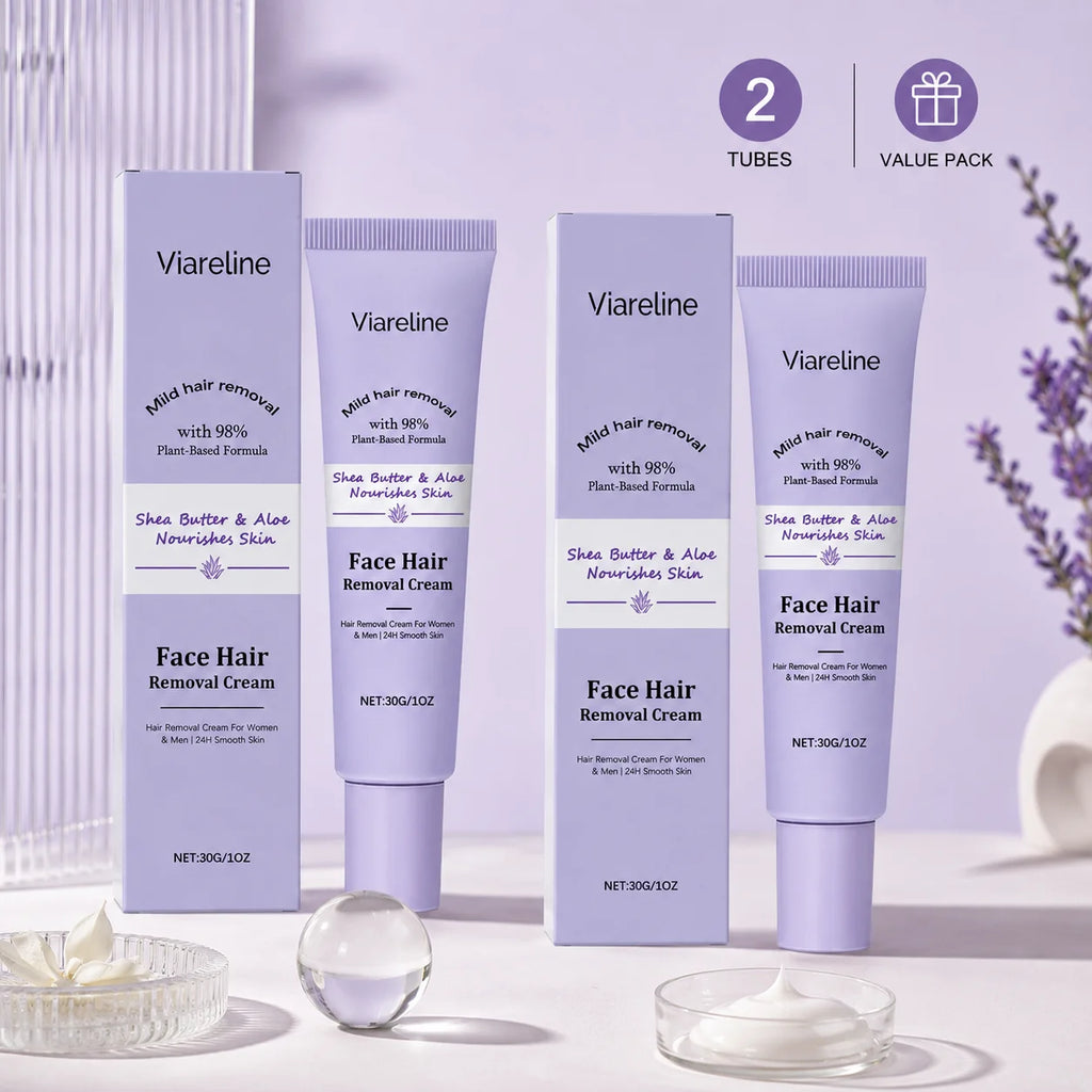 Facial Hair Removal Cream – Moisturizing & Skin Smoothing Hair Removal Cream QXL