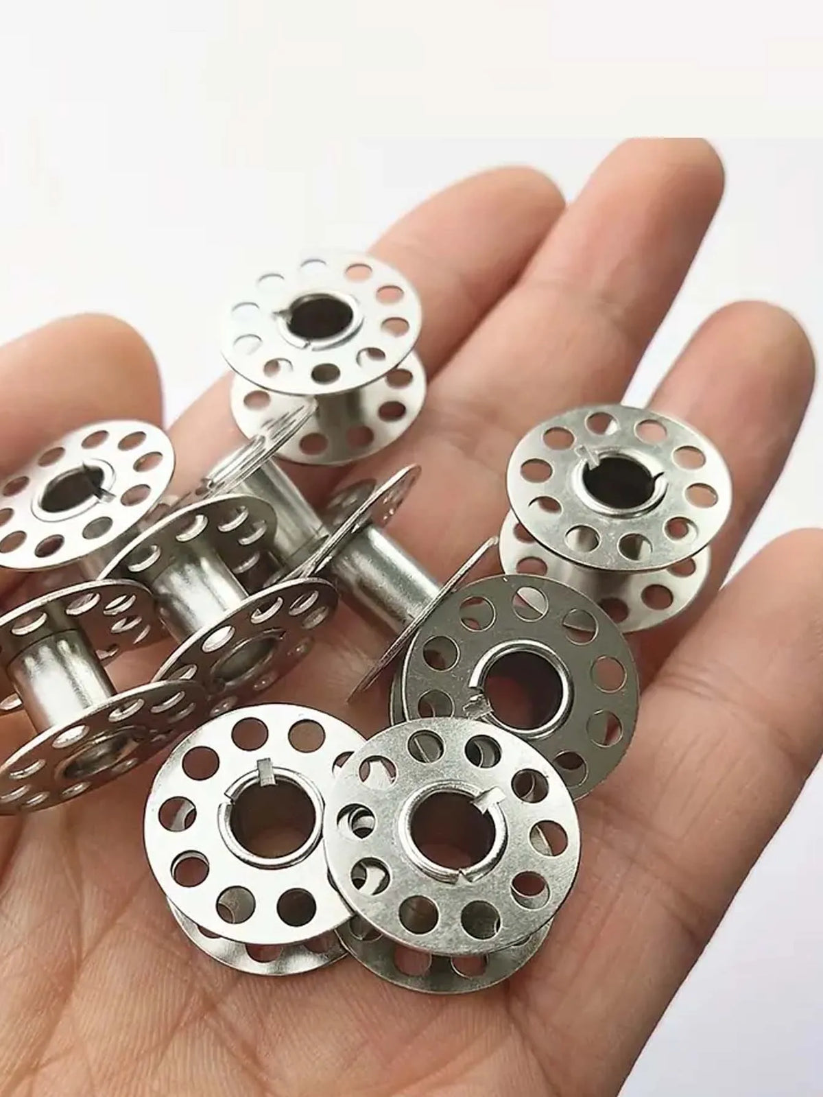 Stainless Steel Bobbins for Brother Sewing Machines – 5/12/24 Pack Sewing Machine Bobbins QXL