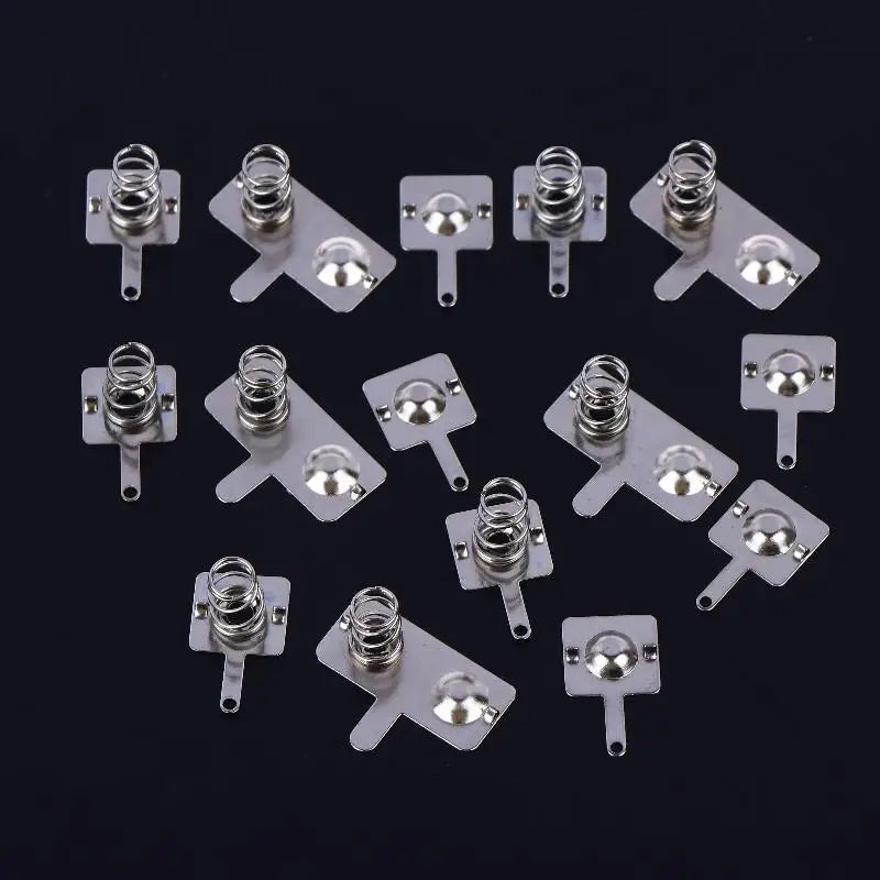 AAA Battery Spring Contact Plates | 5/10 Sets No.7 Conversion Battery Contact Springs QXL