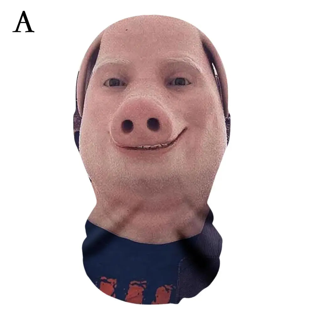 3D Printed Seamless Mask Head Cover | Cosplay Party Prop Costume Mask QXL style1