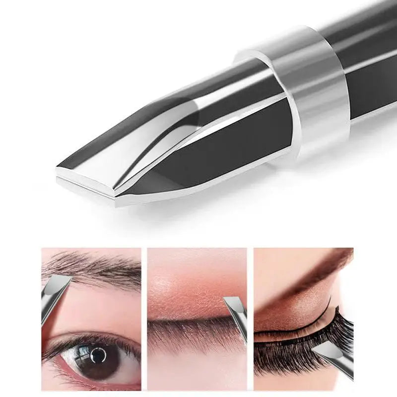 Stainless Steel Slant Tip Eyebrow Tweezers for Lash & Grooming Eyebrow Tweezers QXL