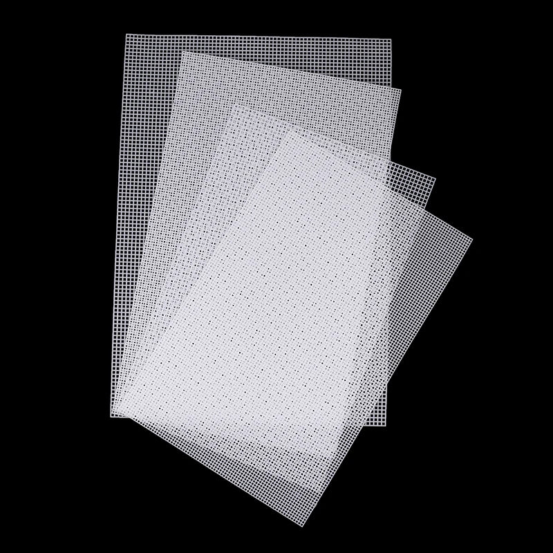 Plastic Mesh Cloth for Latch Hook Bags & Rug Crafts | 7 Sizes Craft Mesh Canvas QXL