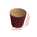 5-Pack Dove Paper Tray Molds | Christmas Cake Baking Cups Cake Baking Mold QXL 4inch