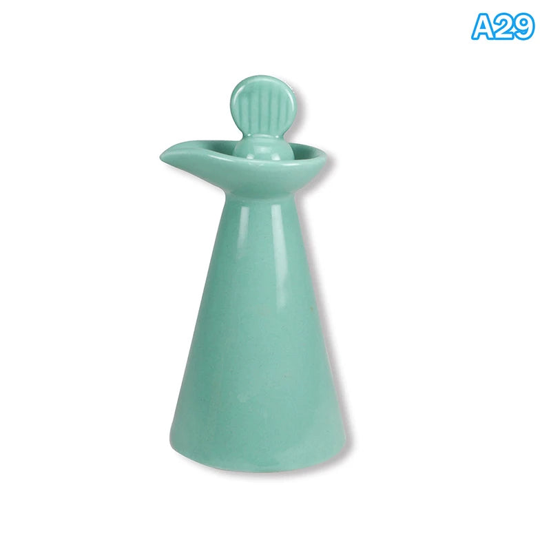 Ceramic Essential Oil Bottle | Refillable Aromatherapy Dispenser Essential Oil Bottle QXL A29