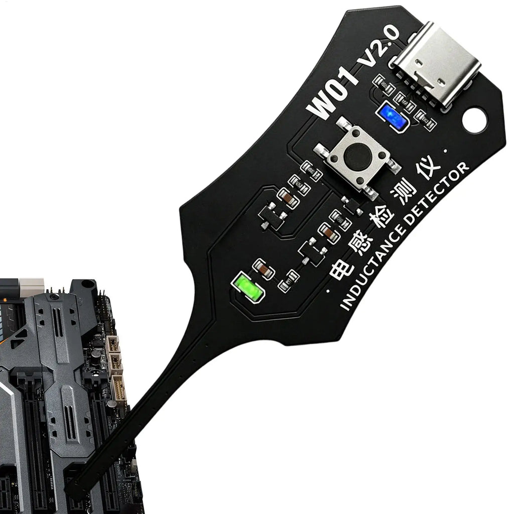 W01 Inductor Detector Tool – Motherboard Coil Tester Inductor Coil Tester QXL