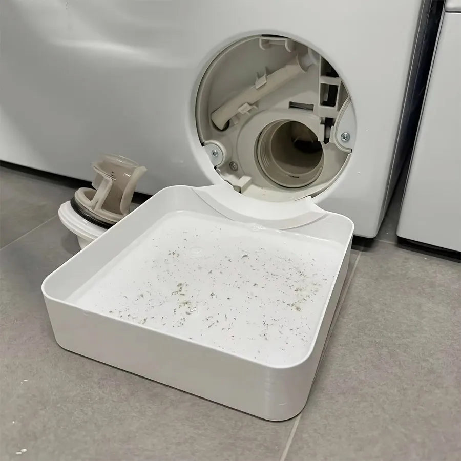 Washing Machine Drain Tray & Funnel | Anti-Leak Overflow Pan Washer Drain Tray QXL