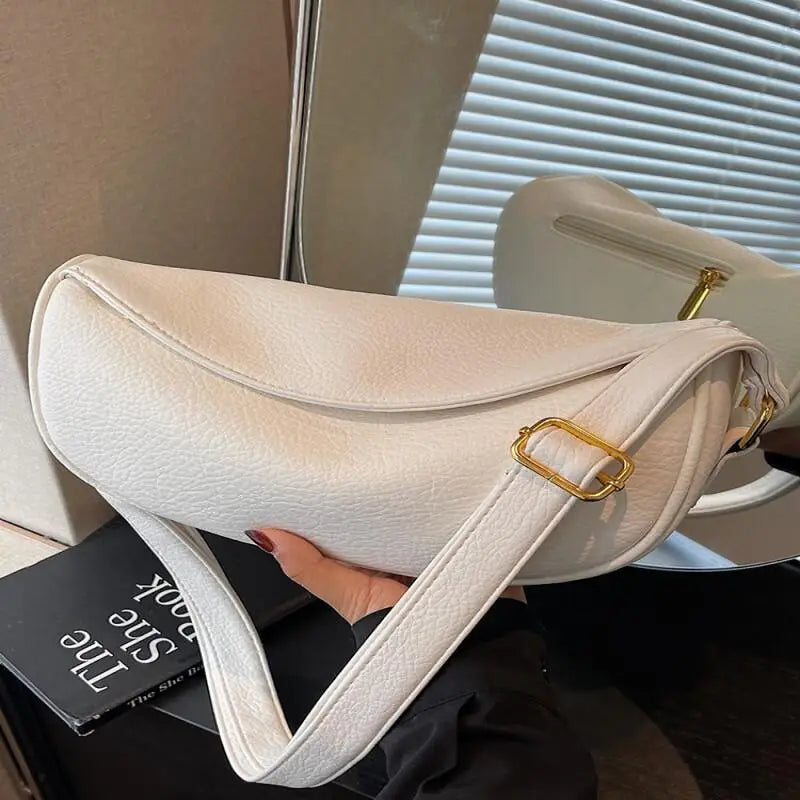 Women's Large Capacity Dumpling Tote Crossbody Shoulder Bag Crossbody Tote Bag QXL