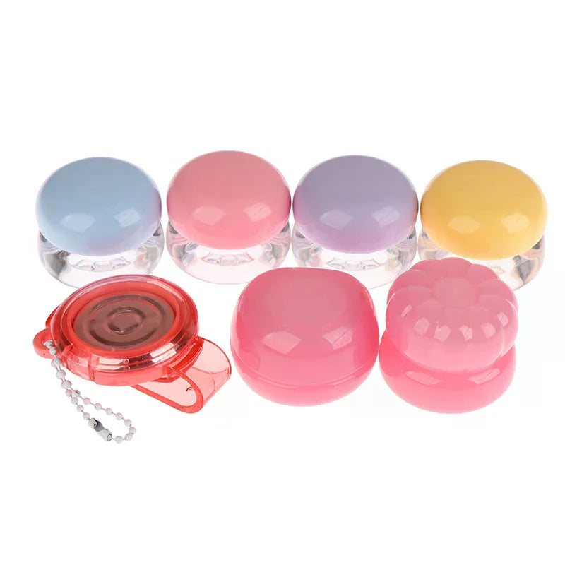 5g Empty Plastic Cosmetic Jar with Lid | Lip Scrub Travel Container Cosmetic Storage Jar QXL