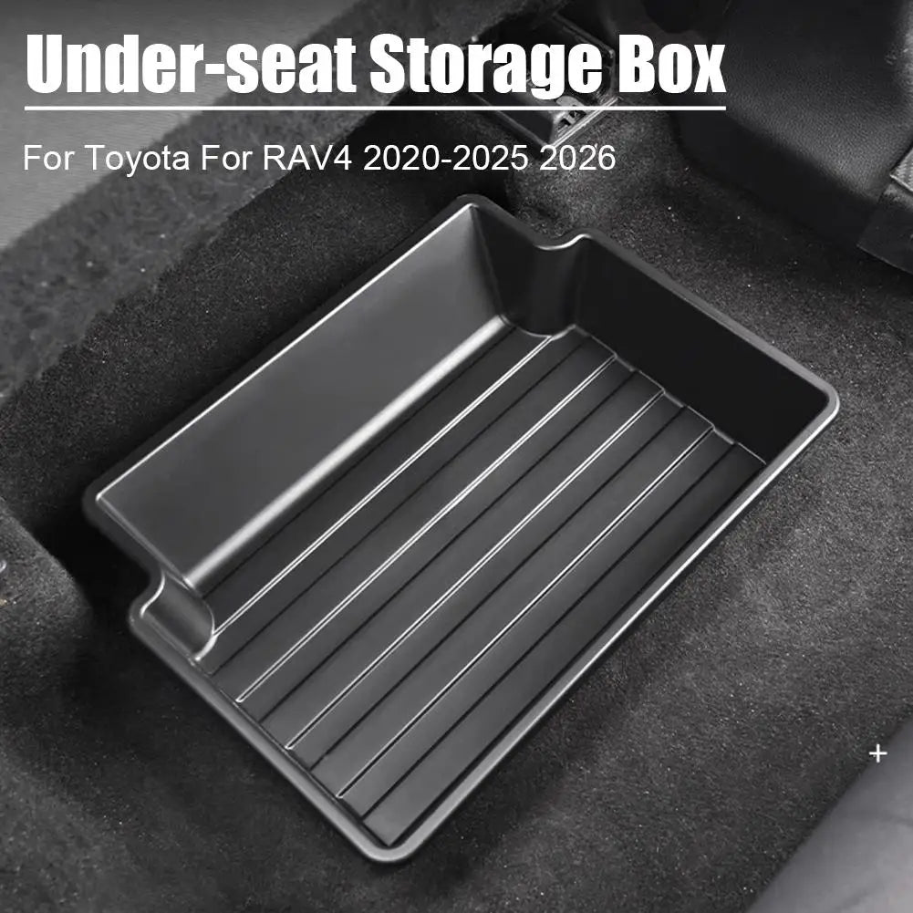 Toyota RAV4 2020–2026 TPE Under Seat Storage Box Organizer Car Interior Organizer QXL