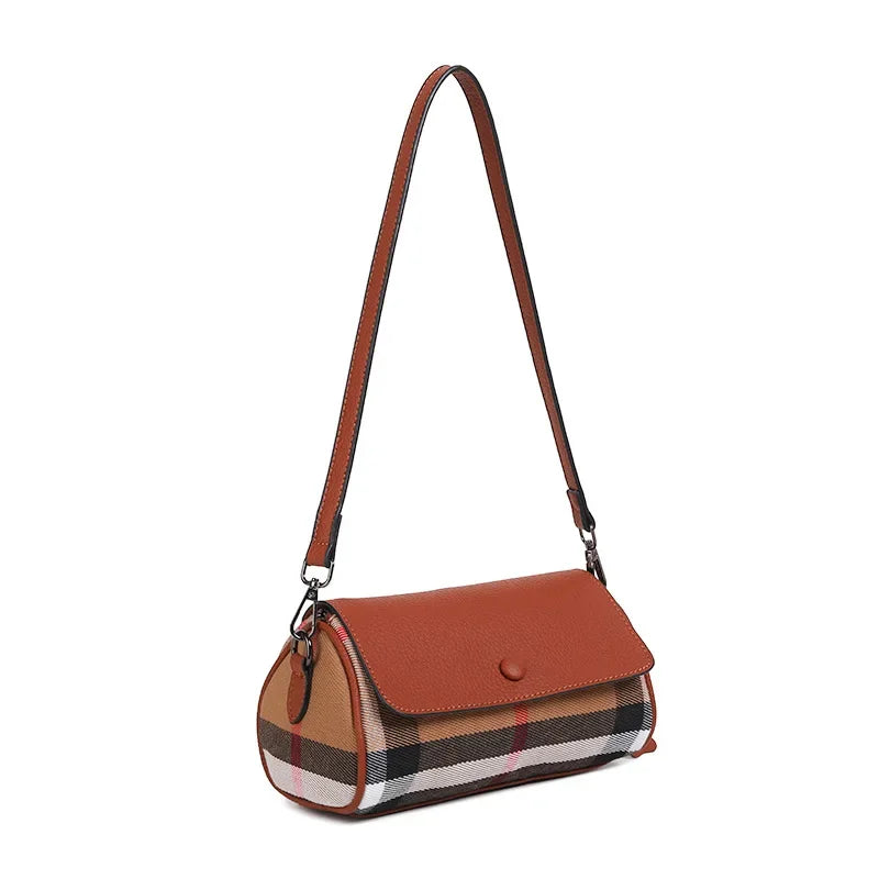 Luxury Leather Diaper Bag | Large Crossbody Bag for Moms Leather Diaper Bag QXL