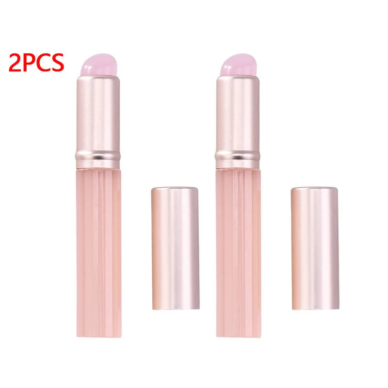 Silicone Nail Art Brush | Mirror Powder & Gradient Applicator Nail Art Applicator QXL 2PCS-02