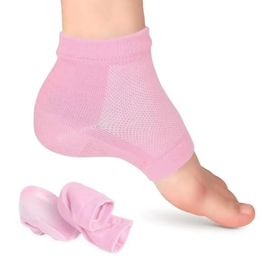 Invisible Heel Lift Insoles 2.5/3.5cm | Height Boost Gel Pads Heel Lift Insoles QXL Pink-2.5cm