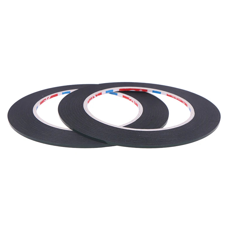 2-Pack Double-Sided PE Foam Tape 2/3/4mm × 10m | LCD Screen Fix Adhesive Foam Tape QXL