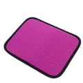 Microfiber Bowling Ball Cleaning Towel | Reusable 20x25cm Pad Bowling Cleaning Towel QXL Purple