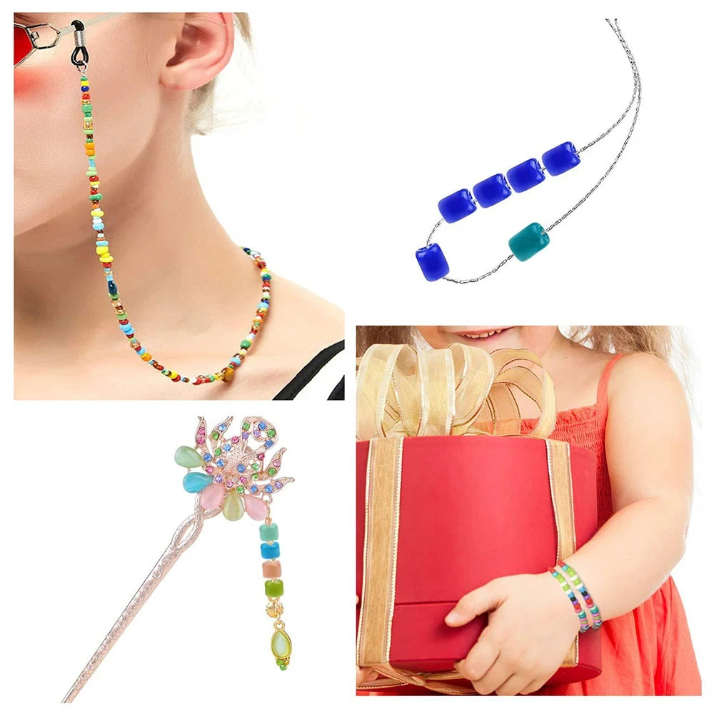 Metal Bead Loom Kit | DIY Jewelry Weaving Tool for Crafters Bead Loom Kit QXL