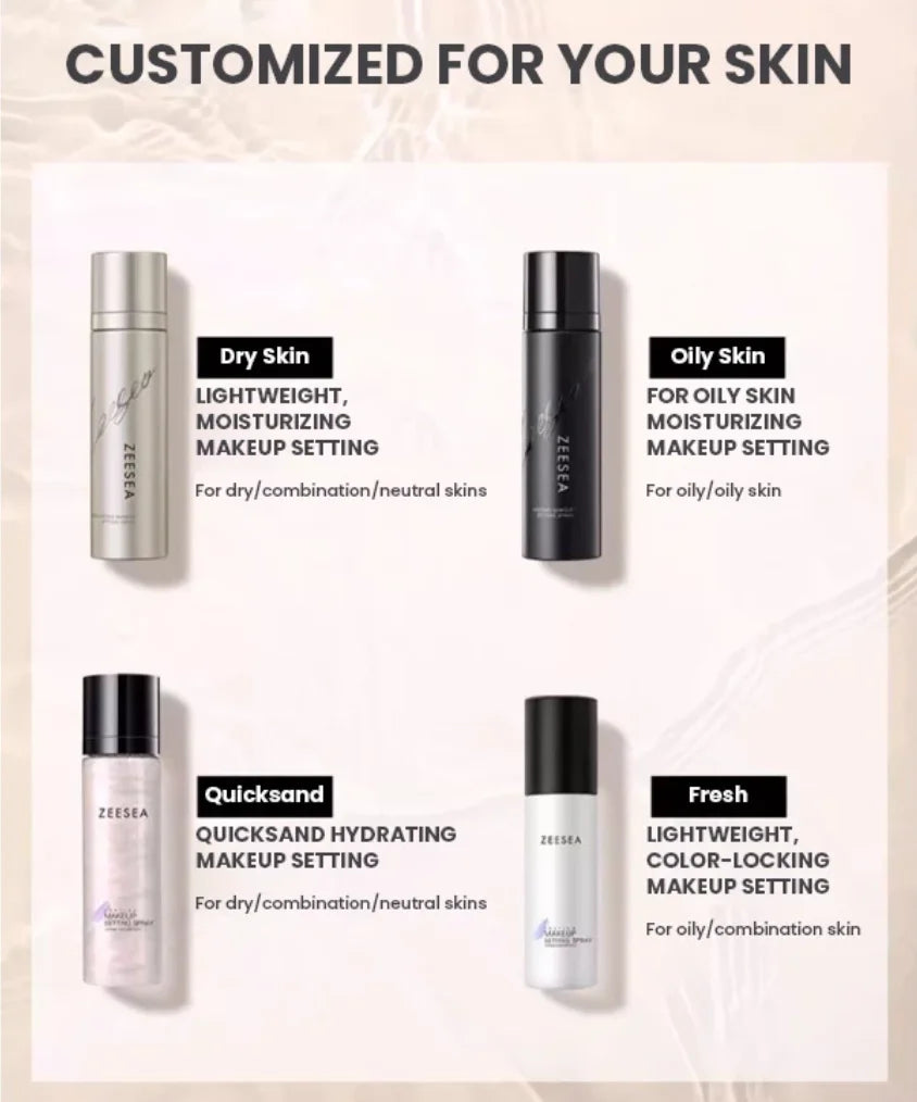 ZEESEA Milky Way Matte Makeup Setting Spray | Oil Control 100ml Makeup Setting Spray QXL