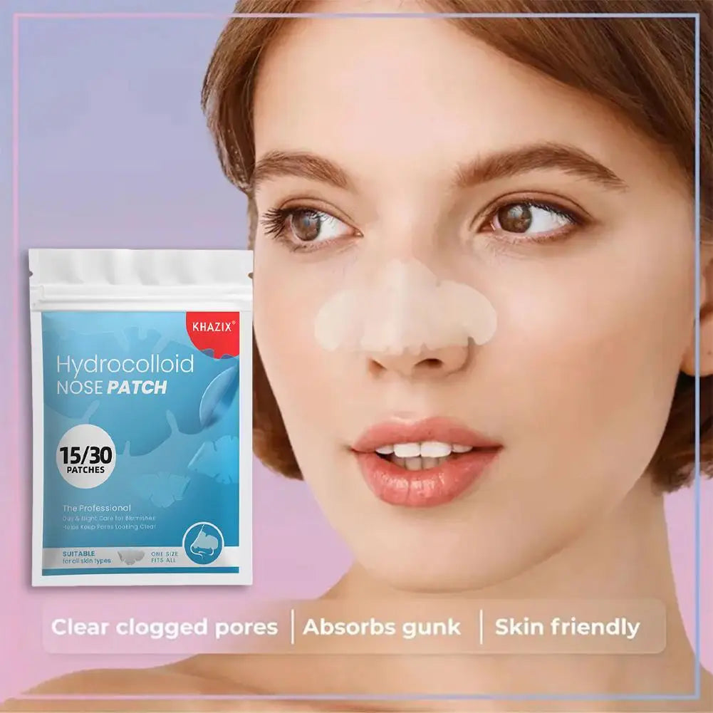 Pore-Cleansing Nose Strips | Oil-Absorbing Blackhead Patches Nose Cleansing Strips QXL