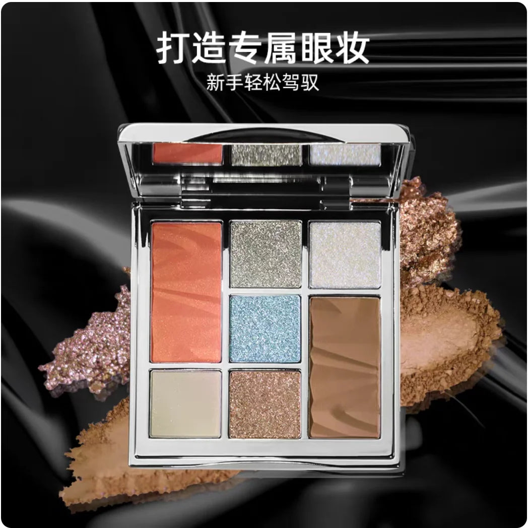 SheenEffect 7-Color Eyeshadow Palette | Matte & Shimmer Eyeshadow Palette QXL eyeshadow