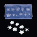 3D Snowflake Silicone Nail Art Mold | Christmas DIY Stamping Nail Art Mold QXL A1