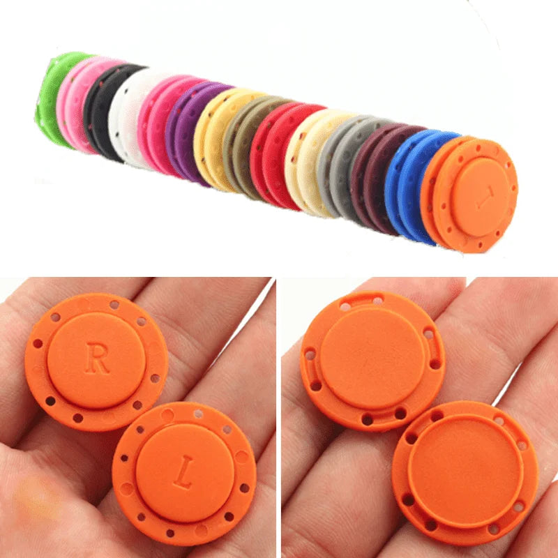 Invisible Magnetic Snap Buttons for Sewing | Concealed Clasp Magnetic Sewing Button QXL