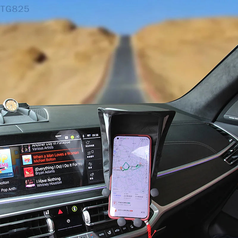 Phone Sun Shade for Car & Motorcycle | UV Screen Shield Phone Sun Shade QXL