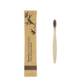 100-Pack Kids Bamboo Toothbrushes | Soft BPA-Free, 10 Colors Kids Bamboo Toothbrush QXL 100Pcs Grey