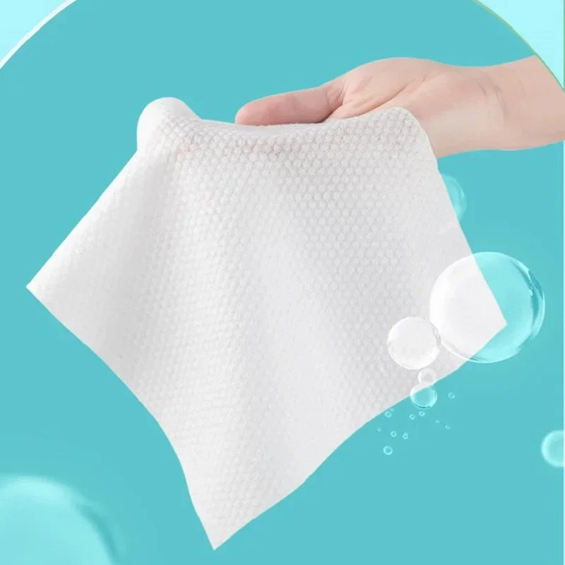 Disposable Cotton Face Towels – Soft Makeup Remover Wipes Disposable Face Towels QXL