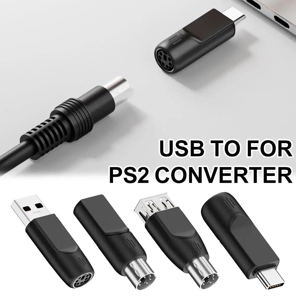 PS/2 to USB Adapter | Keyboard & Mouse Converter PS/2 to USB Adapter QXL