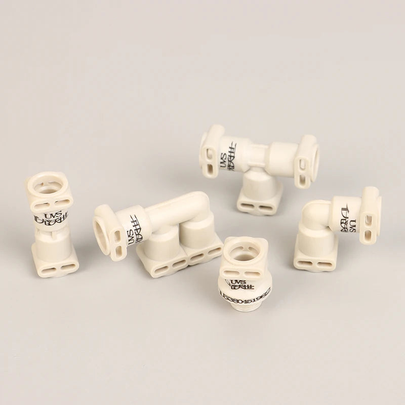 Coffee Machine Connector – Straight, L, T & 3-Way Interface Parts Coffee Machine Parts QXL
