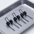 3-Pack Steel Double Torsion Springs 1.2x11mm Black Replacement Replacement Coil Springs QXL Default Title