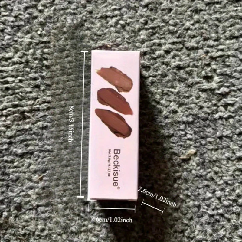 Coffee Velvet Matte Lipstick – Long-Lasting Waterproof Lip Color Matte Lipstick QXL