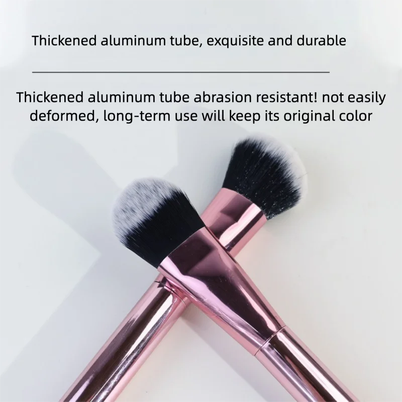 12-Piece Rose Gold Makeup Brush Set | Soft Foundation Brushes Makeup Brush Set QXL