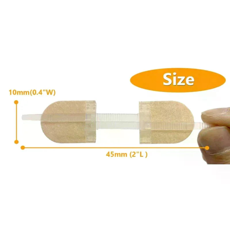 Zipper Wound Closure Patches | Breathable Elastic Bandage Wound Closure Patch QXL