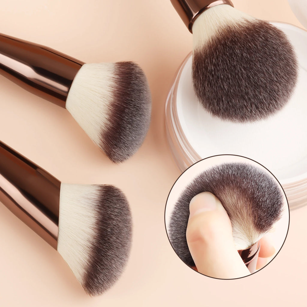 7-Piece Double-Ended Makeup Brush Set | Soft Fiber Angled Makeup Brush Set QXL