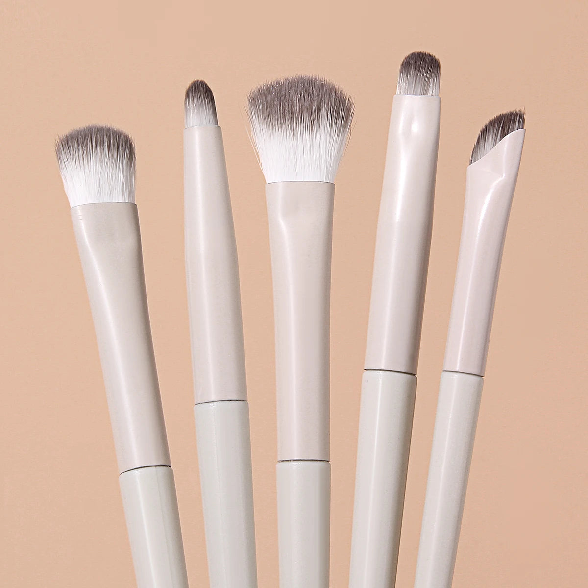 KOSSHOW 7-Pc Eye Makeup Brush Set with Sponges Eye Makeup Brush Set QXL