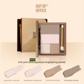 OUT OF OFFICE 3D Contour & Highlight All-in-One Face Palette Contour Highlight Palette QXL 02