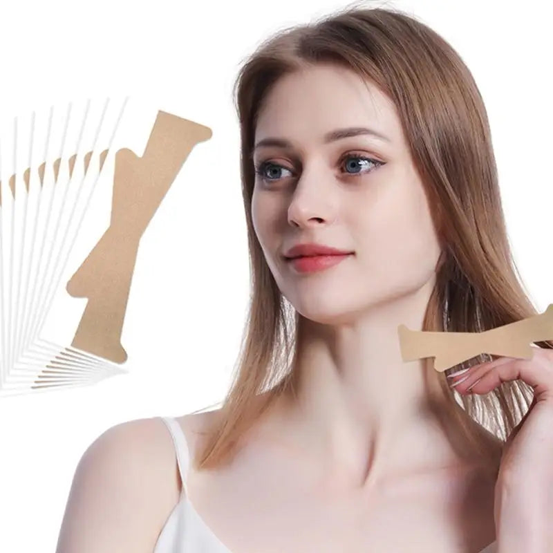 20-Pack Invisible Face & Neck Lifting Tape | Waterproof Face Lifting Tape QXL