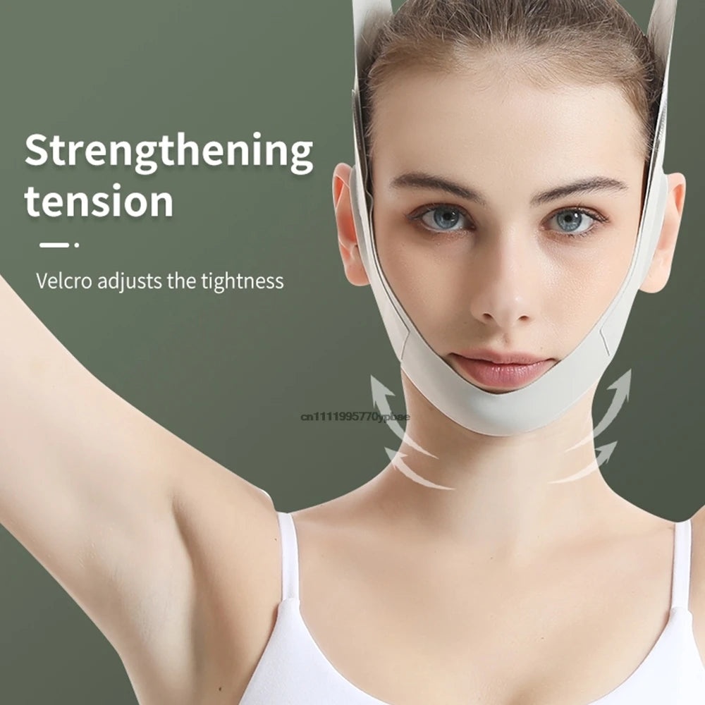 Overnight Face Lift Band | V-Face Jawline Shaping Strap Face Lifting Strap QXL
