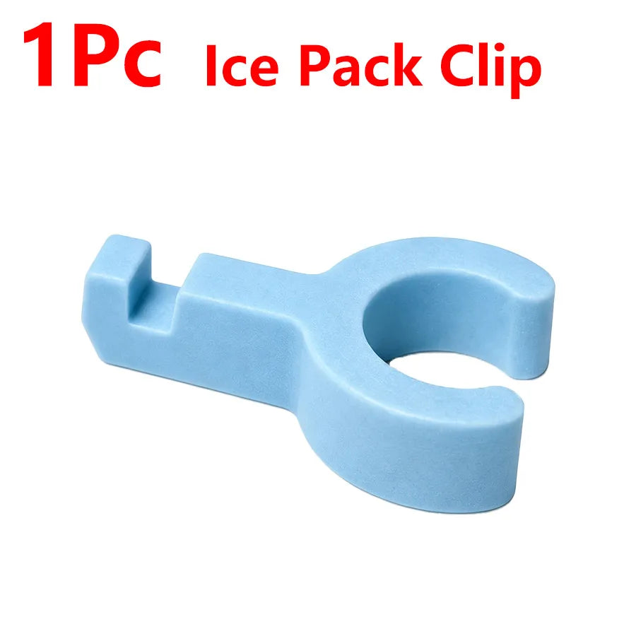 Reusable Fan Ice Cooling Kit with Clips | 1/2/4 Pack Fan Cooling Kit QXL 1Pc-ice bag