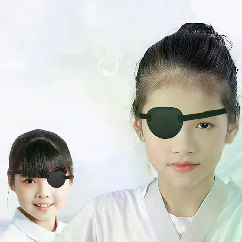 Adjustable Soft Eye Patch for Adults & Kids | Left or Right Eye Patch QXL