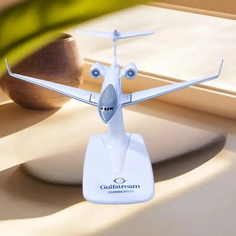 G650ER Gulfstream 1/200 Diecast Scale Model Airplane Diecast Aircraft Model QXL