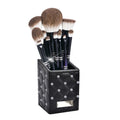 12-Piece Gradient Purple Makeup Brush Set | Full Kit Makeup Brush Set QXL 12blue and bucket